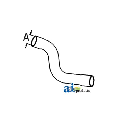 A & I Products Radiator Hose, Lower 12" x1.5" x1.5" A-K926603
